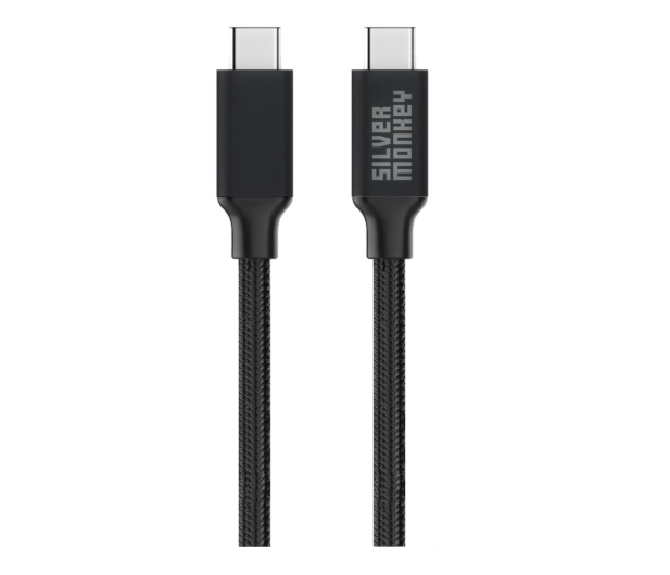 SILVER MONKEY Kabel USB-C 3.0 100W 3 m B - 732319 - zdjęcie